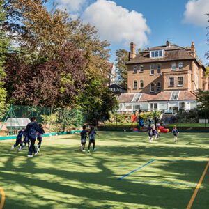 An image of Devonshire House School, an independent pre-prep and prep school based in London.