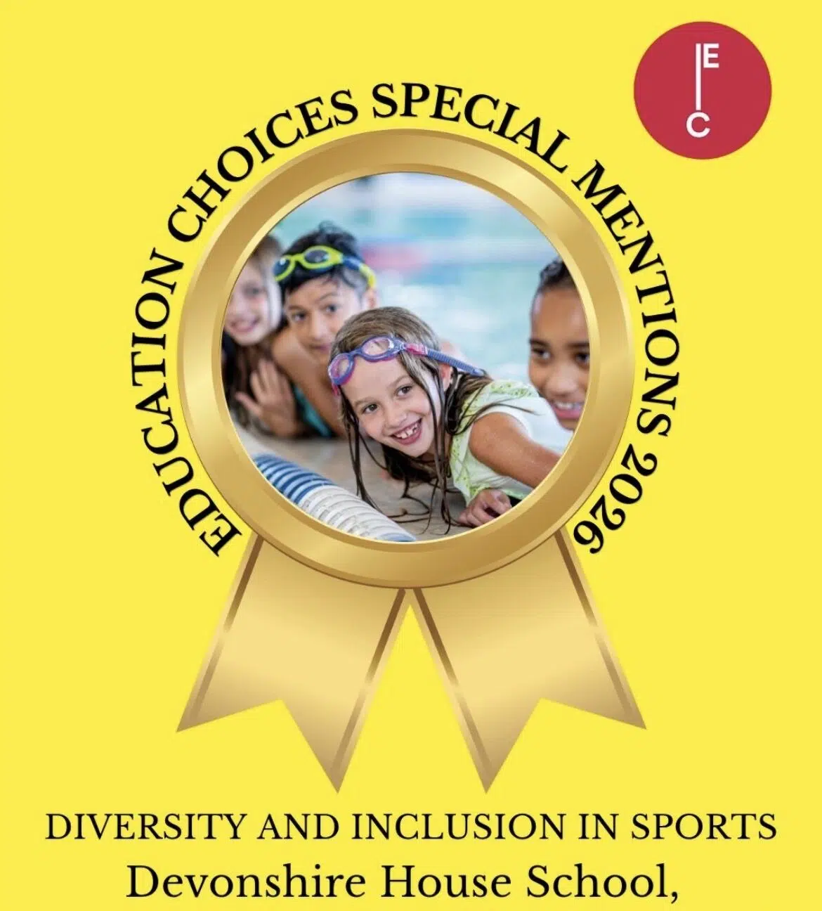 Education Choices Special Mentions 2026 – Diversity and Inclusion in Sports, Devonshire House School
