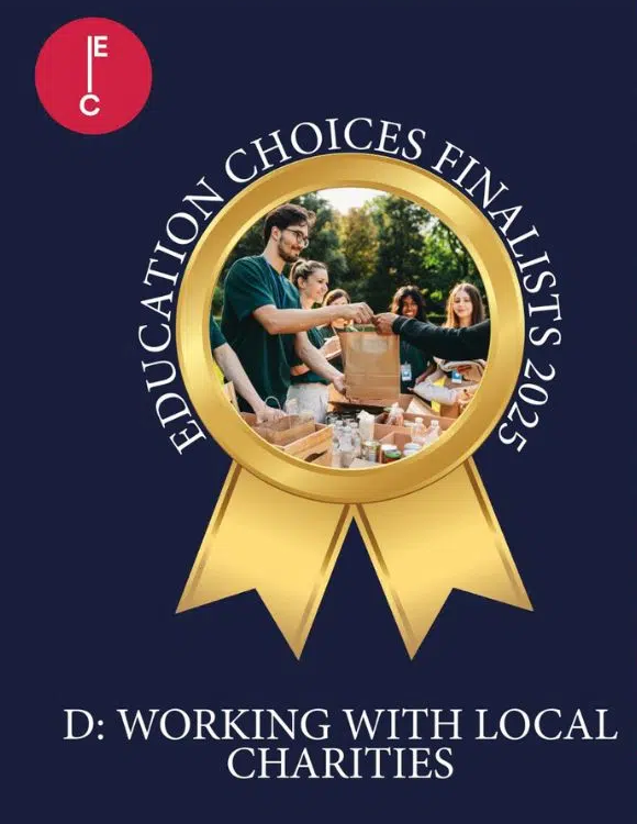 Education Choices Finalist 2025 – Working With Local Charities, Devonshire House School